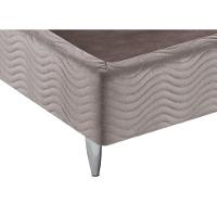 Base Camurça Bege Queen (158X198X30) Ortobom - 3