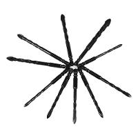 Broca Com Haste Hexagonal, 10 Unidades, Concreto, 1-4 - 5