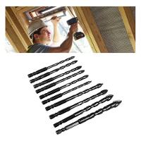 Broca Com Haste Hexagonal, 10 Unidades, Concreto, 1-4 - 8