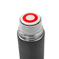 Garrafa Termica Com Copo Parede Dupla Inox Squeeze 500ml Preto - 3