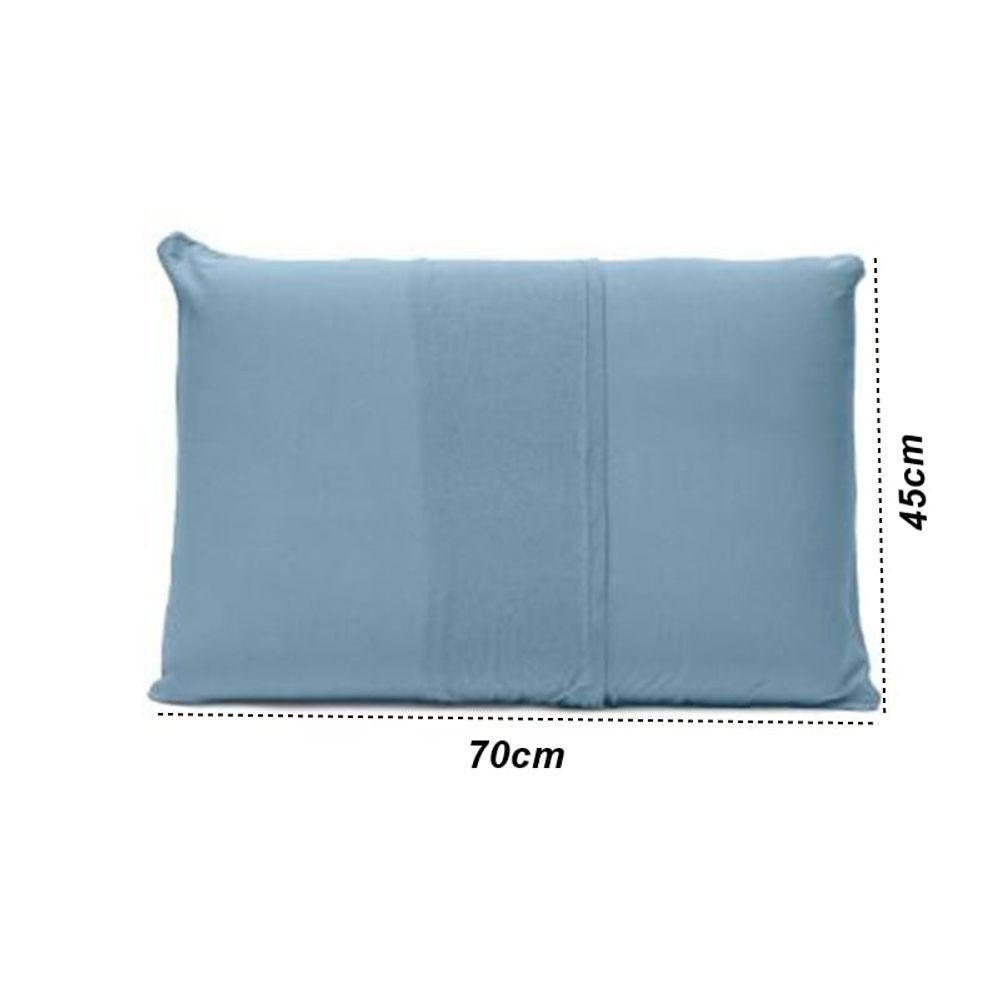 Fronha Buettner Malha 100% Algodão Basic Lisa 45cmx70cm Jeans - 2