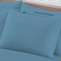 Fronha Buettner Malha 100% Algodão Basic Lisa 45cmx70cm Jeans - 3