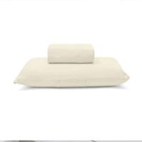 Jogo De Cama Buettner Solteiro King Malha 100% Algodão Basic Liso 2 Peças Pérola - 1