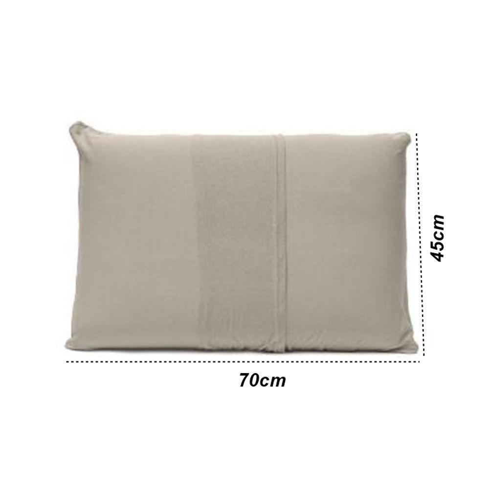 Fronha Buettner Malha 100% Algodão Basic Lisa 45cmx70cm Trigo - 2