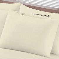 Fronha Buettner Malha 100% Algodão Basic Lisa 45cmx70cm Pérola - 2