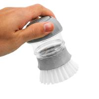 Escova Limpeza Com Dispenser Detergente Cozinha Esponja Limpa Panela