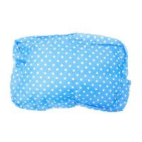 Mini Berço De Bebe Portatil Com Mosquiteiro Ninho Acolchoado Azul - 4