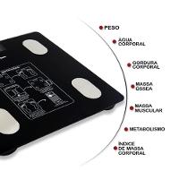 Balança De Bioimpedância Com Bluetooth E App Inteligente Meça Gordura, Peso E Massa Muscular - 7