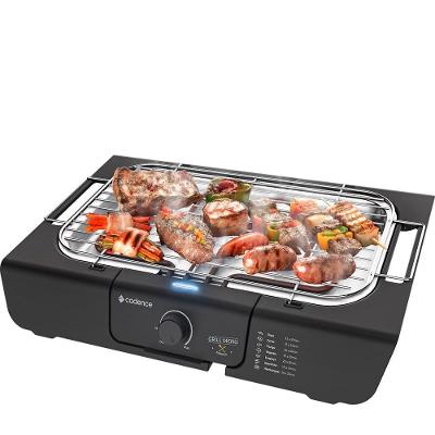 Churrasqueira Elétrica Grill Menu GRL810-220 2000W 220V com Bandeja Coletora 300ml Cadence