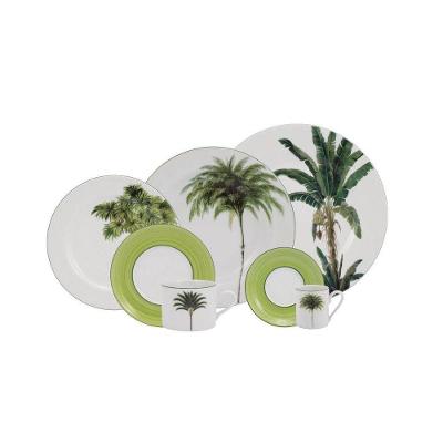 Aparelho de Jantar 42 Peças Palmeiras Schmidt