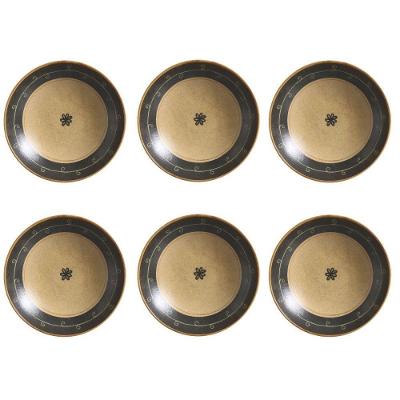 Conjunto De Pratos Fundos 06 Peças Coup Oliva Porto Brasil