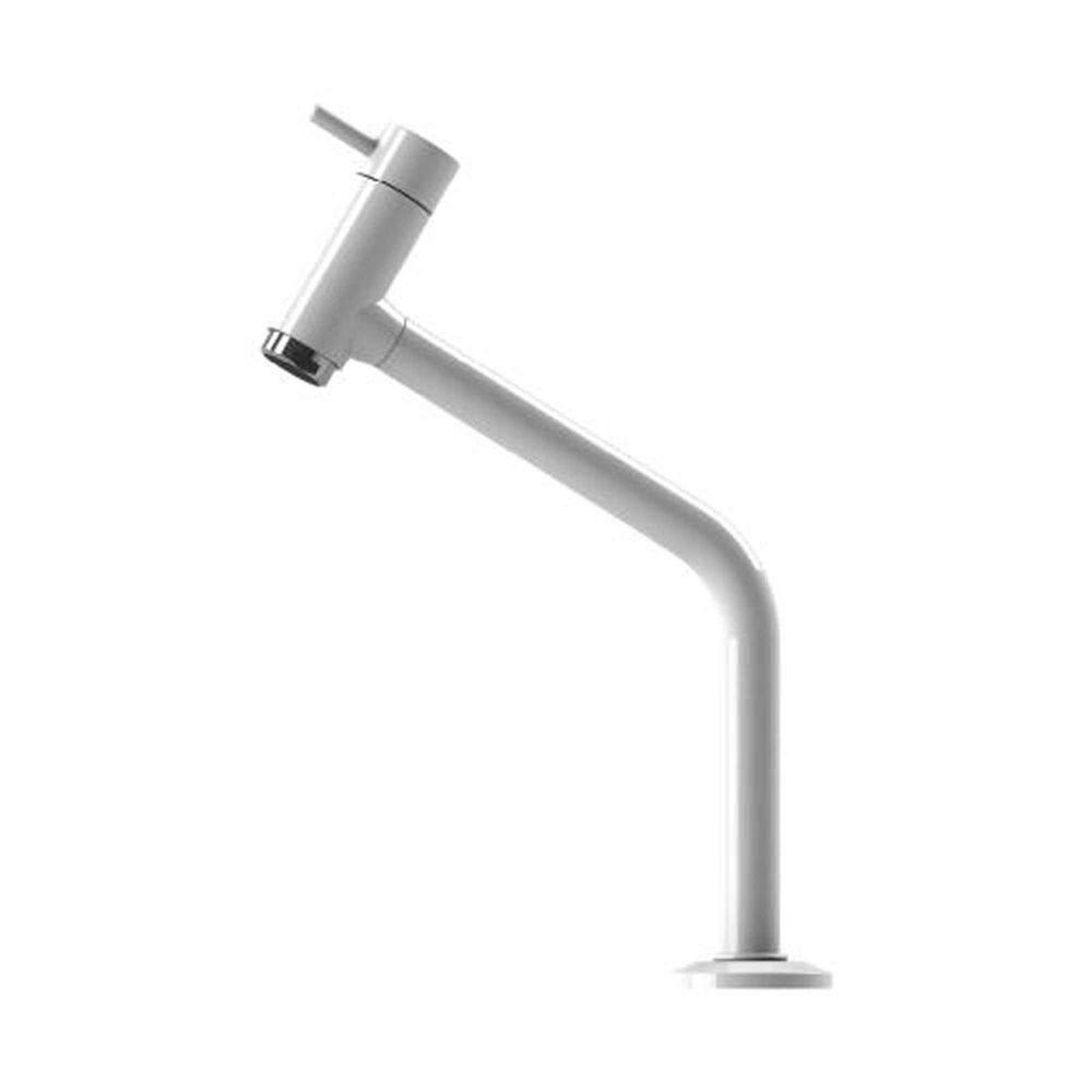 Torneira Abs Lavatório Cozinha/mesa 1/4volta 1/2 1030 Dn15 Branca Real Metais - 1