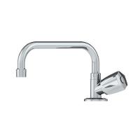 Torneira Mesa Bica Móvel Baixa 1168 C50 Cromada - Acabamento Abs 1/4 Volta - 1