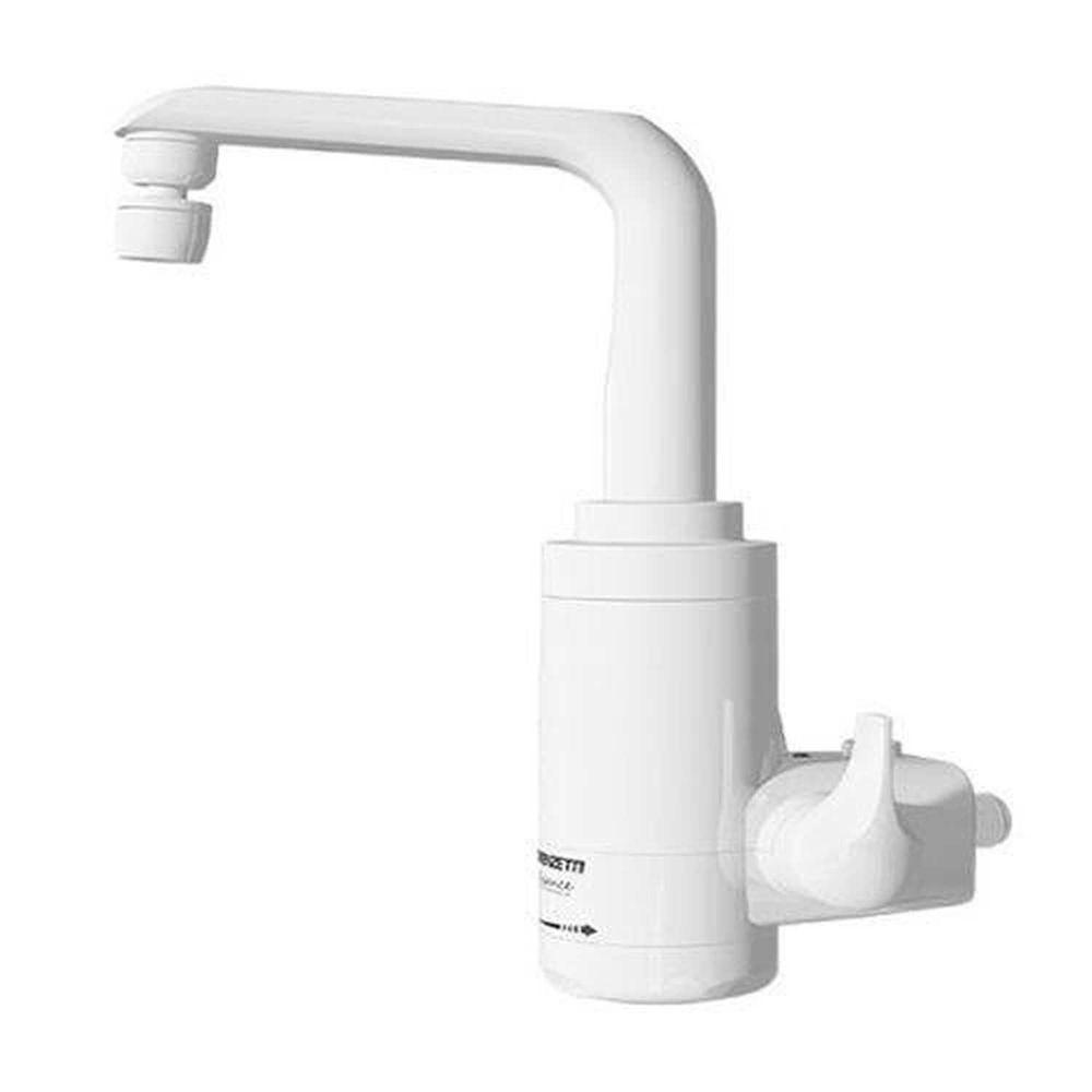 Torneira Eletrônica Essence Parede Branca 127v - Comando Eletrônico E Bica Móvel - 1