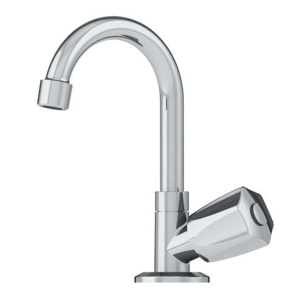 Torneira Lavatório Bica Móvel 1198 C50 Cromada - Real Metais - 1