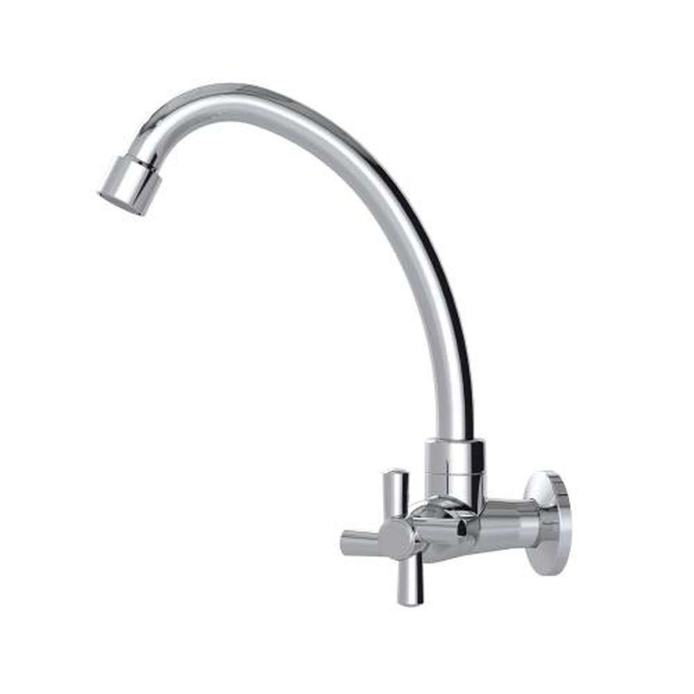 Torneira Parede Bica Móvel Cromada 1167 C31 - Abs 1/4 Volta Dn15 Vedação Mvc - 1