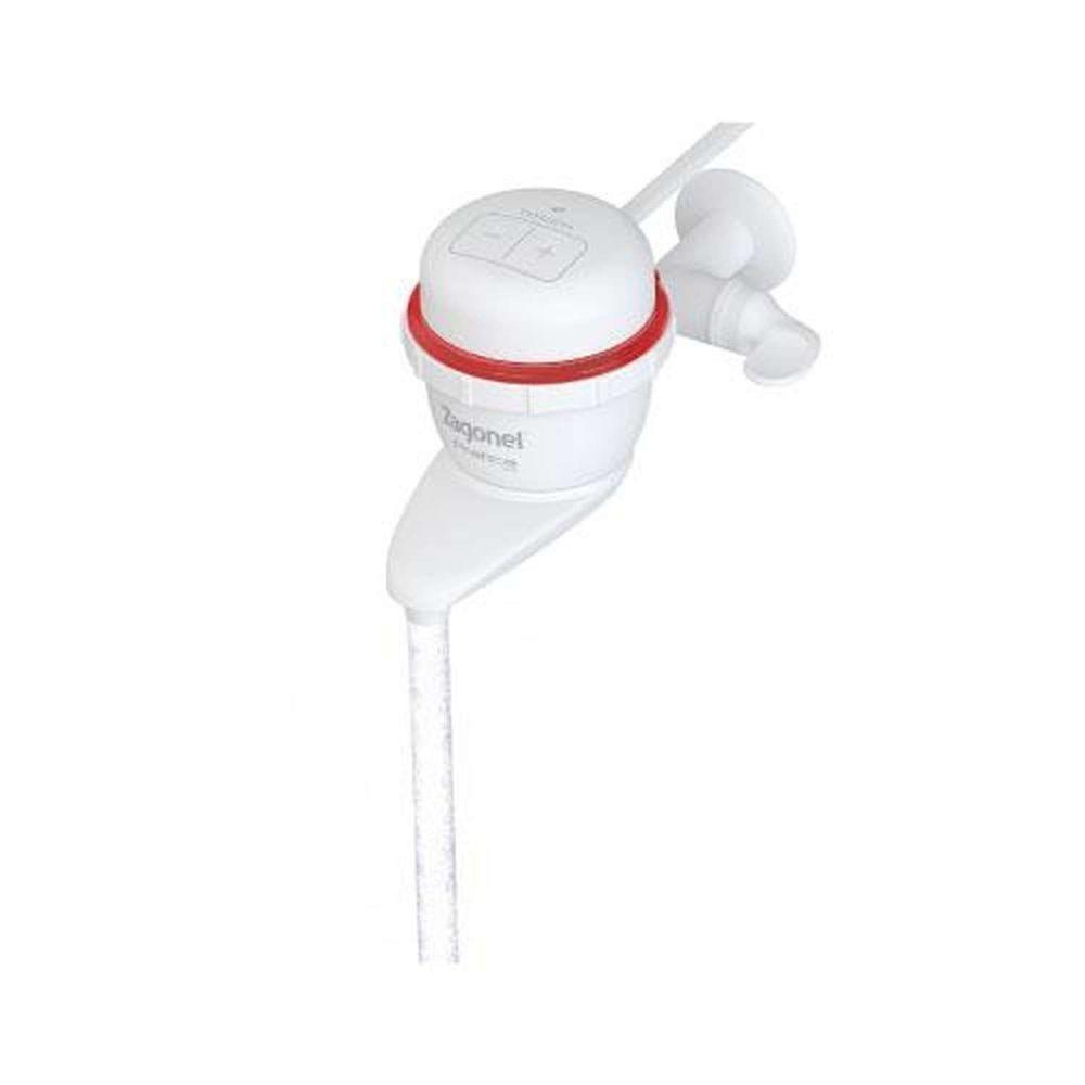 Torneira Eletrônica Pratica Touch 220v Branca 5500w Zagonel Registro 1/4 Volta Bica Giratória 360° - 1