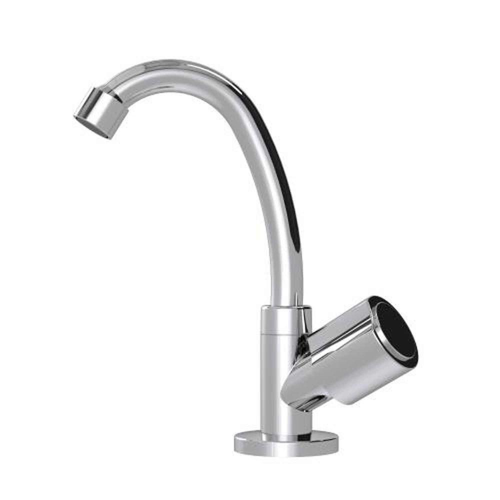 Torneira Lavatório Bica Móvel 1198 C40 Cromada - Abs 1/4 De Volta Dn15 Vedação Mvc - 1