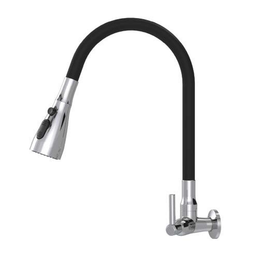 Torneira Gourmet Abs Triplo Jet Preta C70 1/4volta 1/2 1167 Dn15 Cromada Real Metais - 1