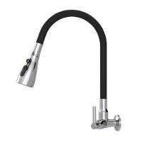 Torneira Gourmet Abs Triplo Jet Preta C70 1/4volta 1/2 1167 Dn15 Cromada Real Metais - 1