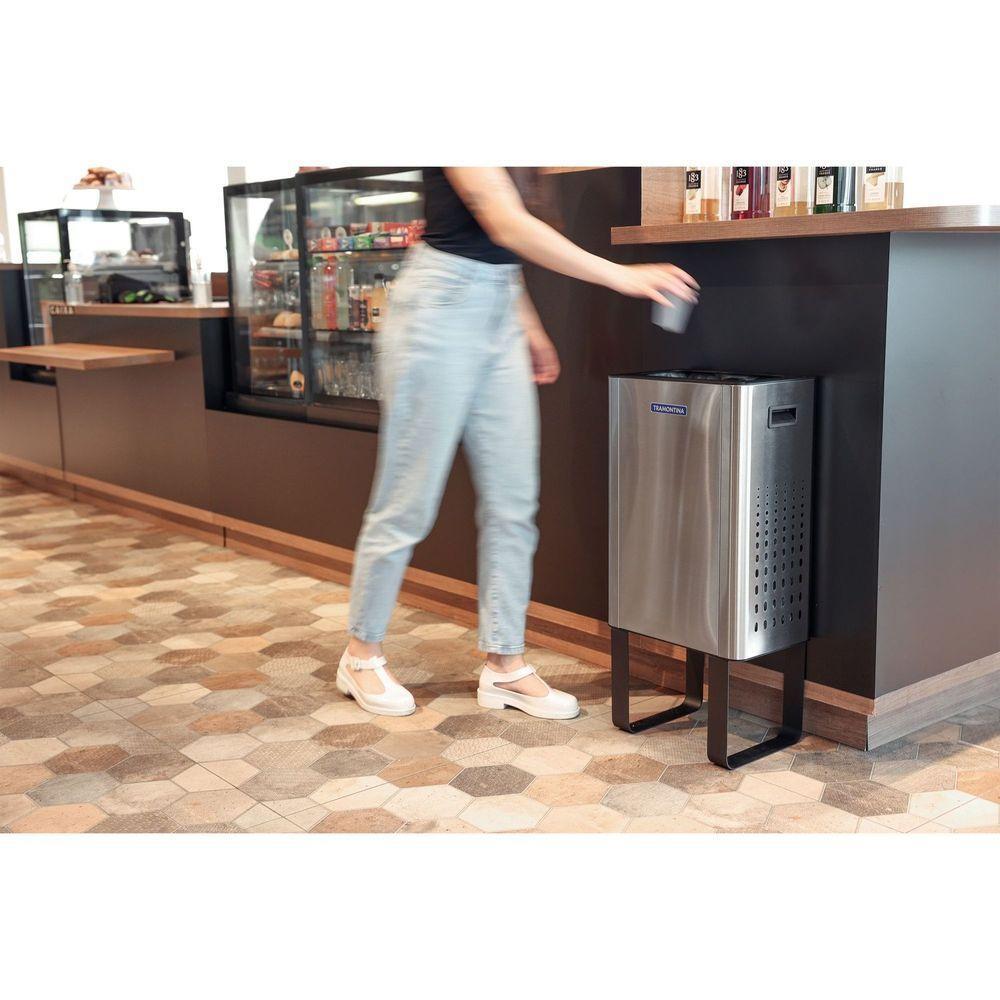Lixeira Tramontina Sassari 45 L Aço Inox Tramontina - 2