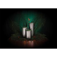 Lixeira Inox Tramontina Portofino Lyf Acabamento Acetinado Aro Polipropileno Sem Tampa 10 L Tramontina - 3