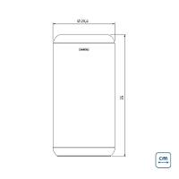 Lixeira Inox Tramontina Portofino Lyf Acabamento Acetinado Aro Polipropileno Sem Tampa 10 L Tramontina - 5