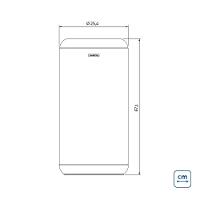 Lixeira Inox Tramontina Portofino Lyf Acabamento Acetinado Aro Polipropileno Sem Tampa 31 L Tramontina - 3