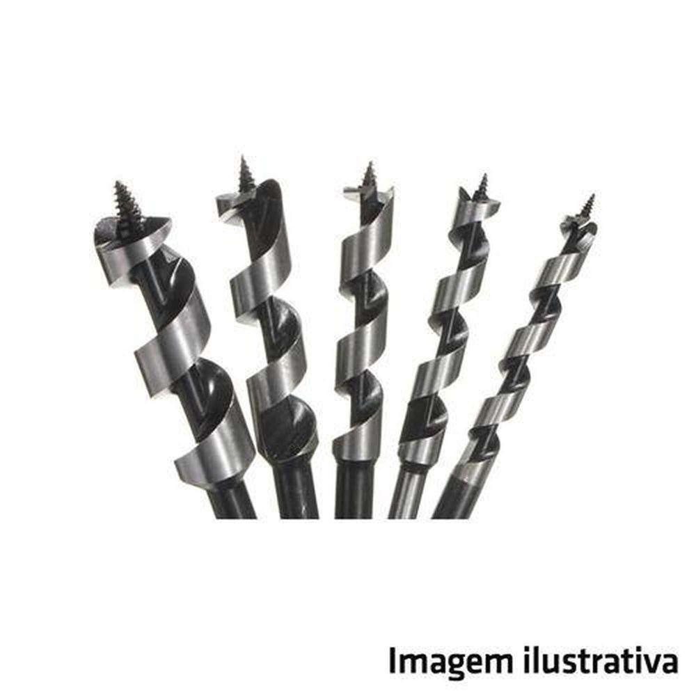 Broca Espiral Para Mourão 5/16 X 300mm - Aço Temperado - Corte Rápido - Dtools - 5