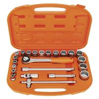 Maleta Com Soquetes Estriados E Acessórios 1/2 Polegadas - 23 Peças Tramontina Pro Tramontina - 1