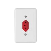 Tomada 3p 20a Vermelha - Conjunto Linha Stylus Ilumi - 1