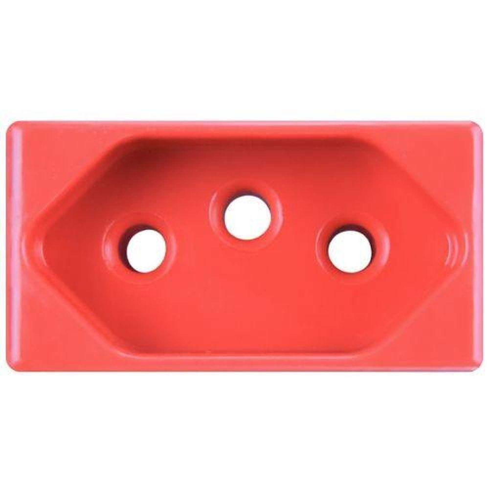 Tomada 20a Vermelha Tramontina - Módulo Elétrico De Alta Potência - 1