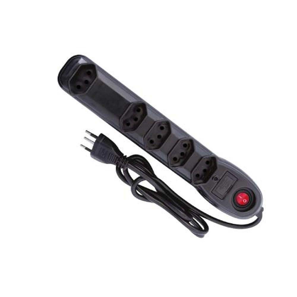 Filtro De Linha 4 Tomadas 1 Metro Megatron - Proteção Contra Curto E Sobrecarga - 1