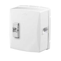 Caixa De Distribuição Cd Para Ar Condicionado 20a + Tomada 20a - Branco - 1