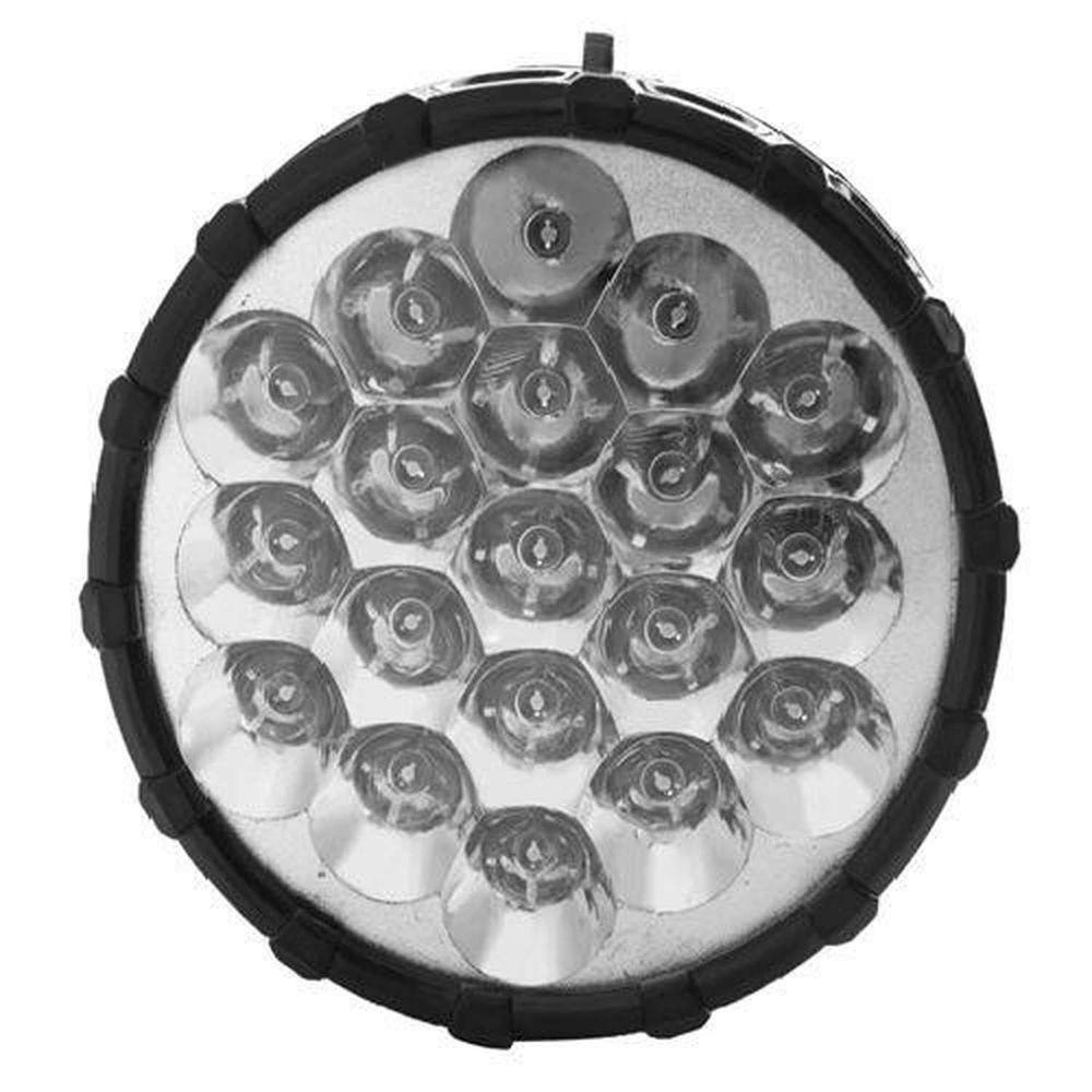 Lanterna Recarregável 19 Leds - Dtools 90 Lúmens Abs 4.0v 1000mah - Sistema De Carga Na Tomada - 3