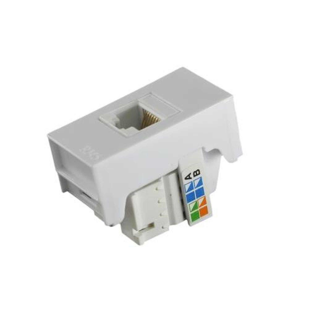 Módulo Tomada Tomada Rede Rj45 - Linha Slim - Ilumi - 1