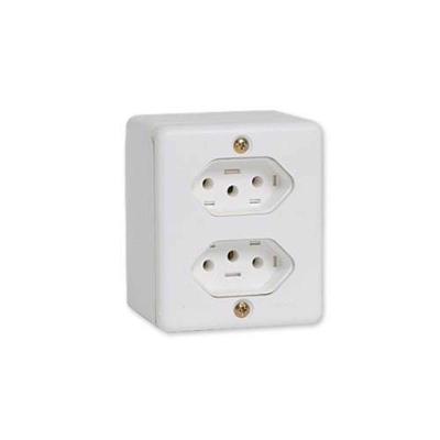 Tomada 3p 10a Linha Box Ilumi - Conjunto Com 2 Unidades