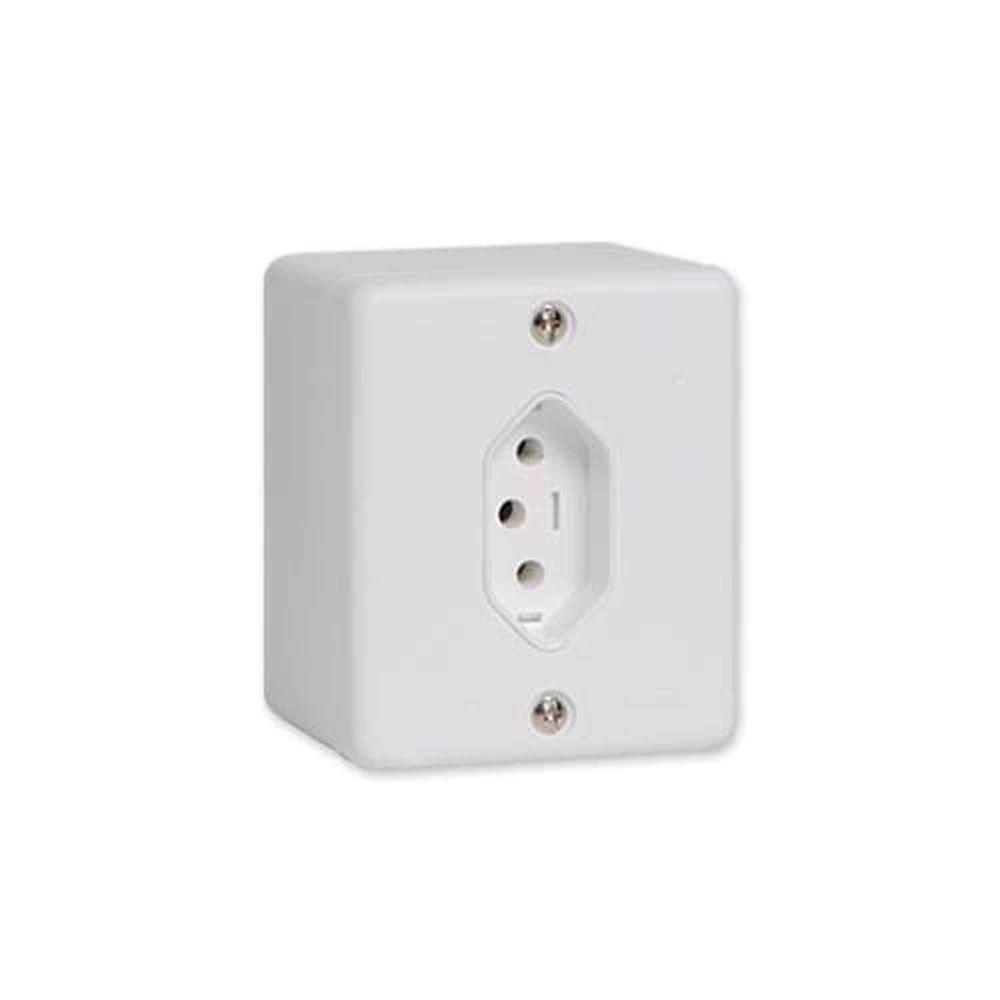Tomada 3p 10a Linha Box Ilumi - Conjunto De Tomadas Elétricas - 1