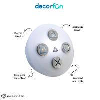 Ilumine Suas Jogatinas Com A Luminária Led Oficial Playstation - Design Moderno Para Gamers! - 2