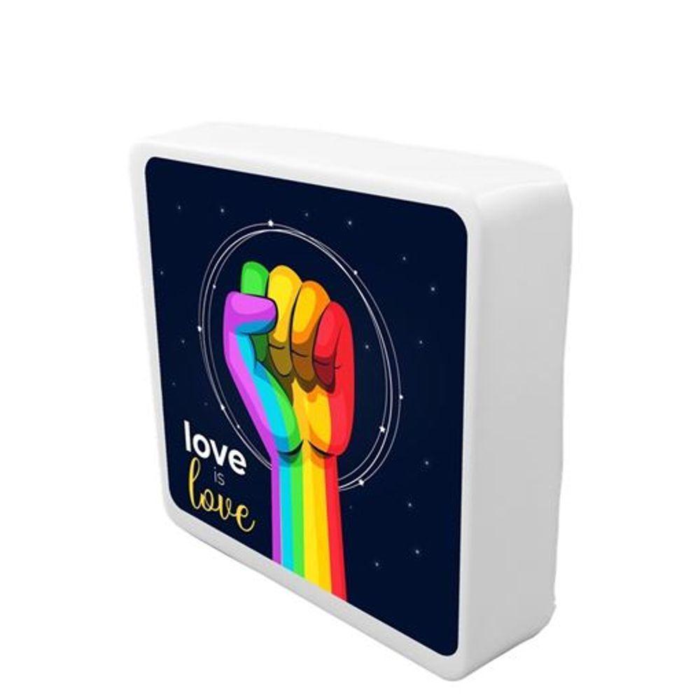 Luminária Usb Mini Amor é Amor - Ilumine Seu Espaço Com Amor E Estilo! - 2