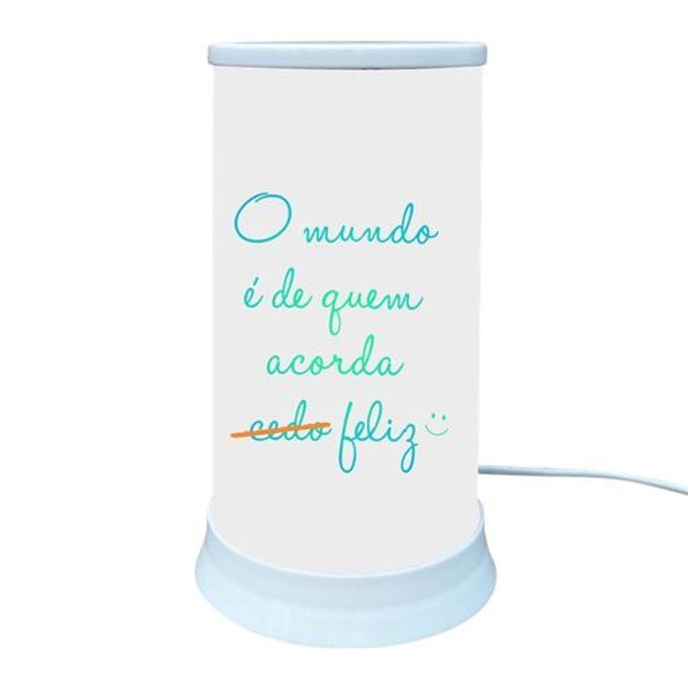 Iluminação Aconchegante: Luminária De Mesa Que Transforma Seu Ambiente Com Alegria! - 1