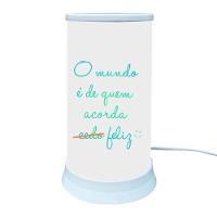 Iluminação Aconchegante: Luminária De Mesa Que Transforma Seu Ambiente Com Alegria! - 1