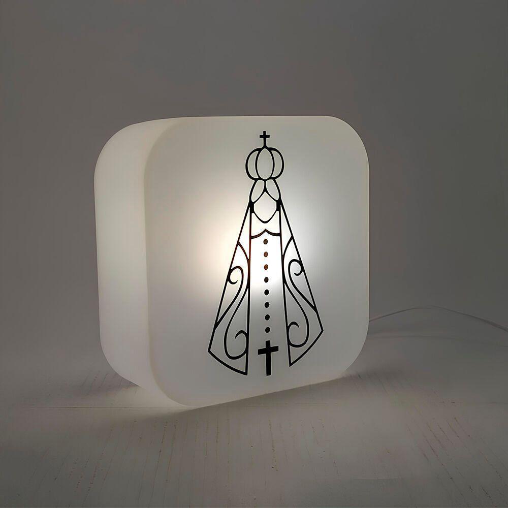 Luminária Elegante Nossa Senhora: Iluminação Sagrada Com Estilo E Sofisticação - 5