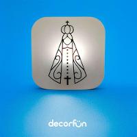 Luminária Elegante Nossa Senhora: Iluminação Sagrada Com Estilo E Sofisticação