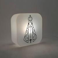 Luminária Elegante Nossa Senhora: Iluminação Sagrada Com Estilo E Sofisticação - 5