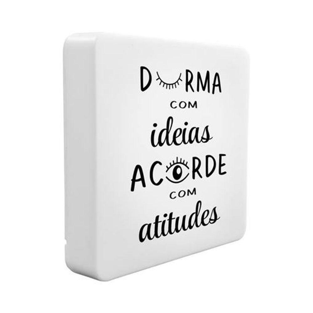 Luminária Slim Box Durma Acorde Com Conexão Usb - Estilo E Conforto Para Seu Ambiente - 1