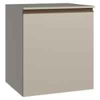 Balcão De Cozinha 60 Cm 1 Porta Suspenso Nice Madesa Crema - 1