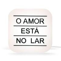 Luminária Box Amor E Luz - Estilo E Aconchego Para O Seu Lar - 2