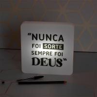 Iluminação Elegante Sempre Foi Deus - Luminária Slim Com Luz Indireta E Usb - 5