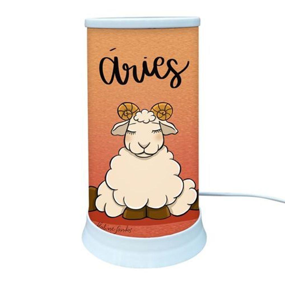 Luminária Zodiacal De Mesa - áries Para Iluminar Seu Estilo E Personalidade! - 1